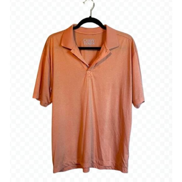 Cody James Men's Orange Performance Polo Shirt - Size M - Picture 2 of 11